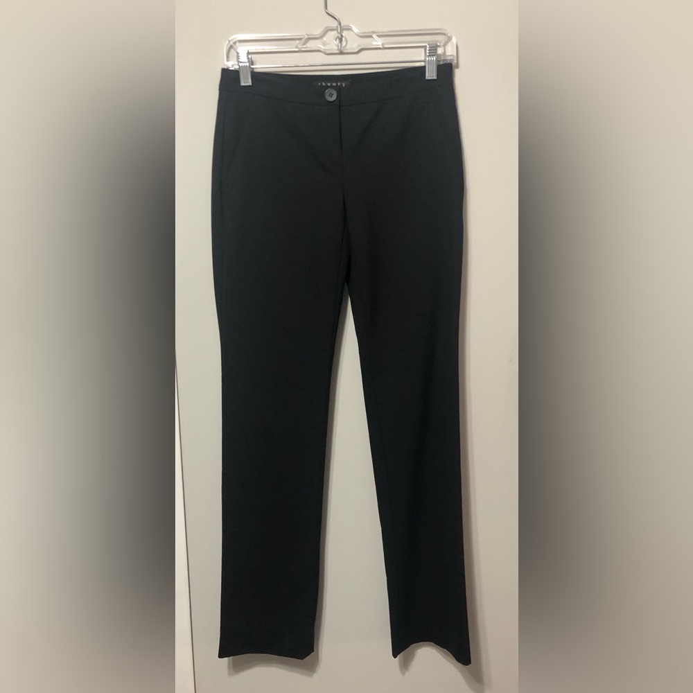 Theory black pants size0.